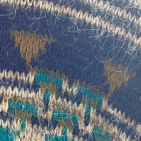 Needle & Yarn Aztec Southwestern Tribal Knit Sweater Colorful Pattern Pullover - Picture 5 of 8